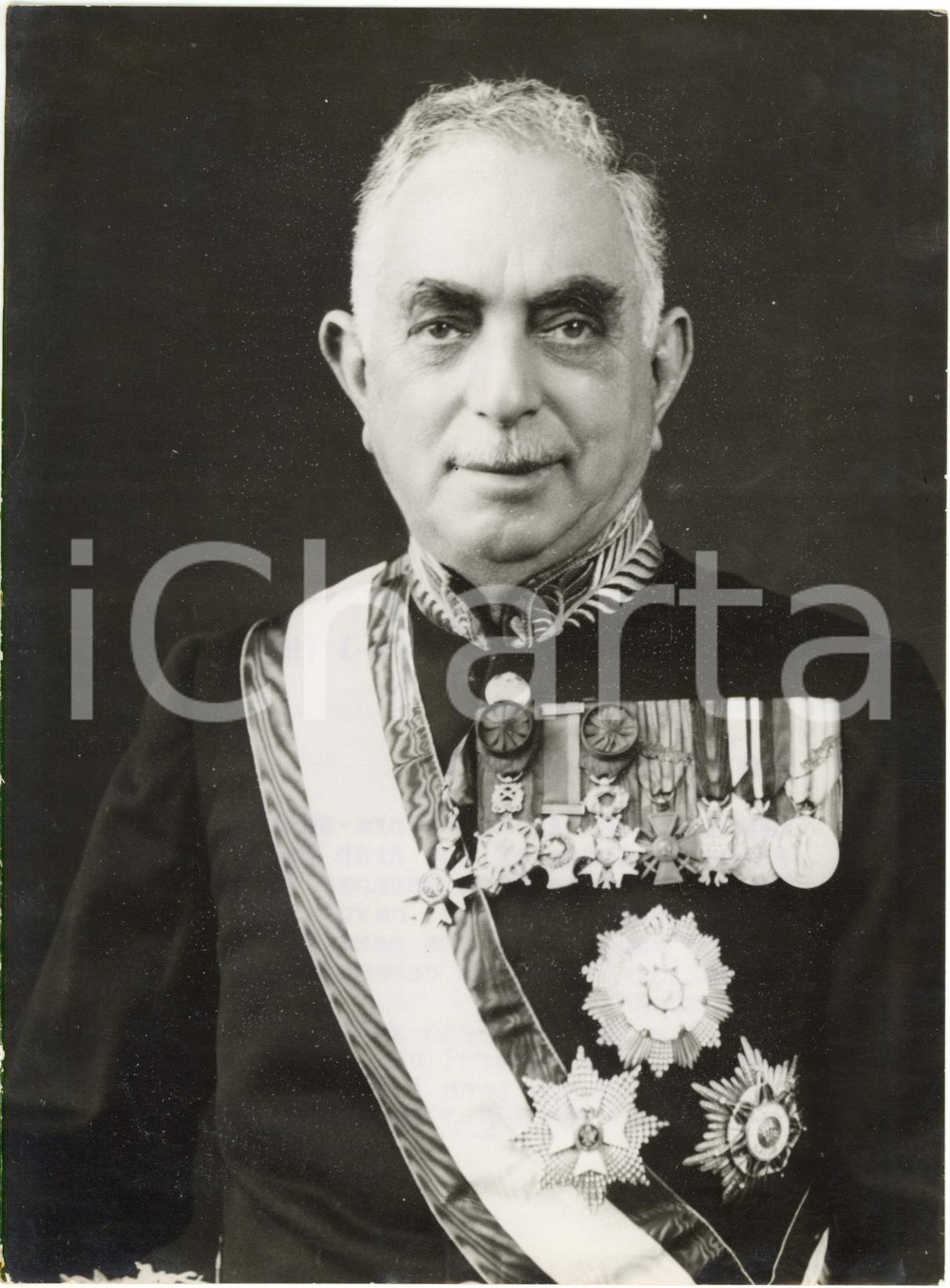 1958 (ma 1955 ca) IRAQ - Generale Nuri AL SA'ID - Ritratto *Foto 15x20 cm 