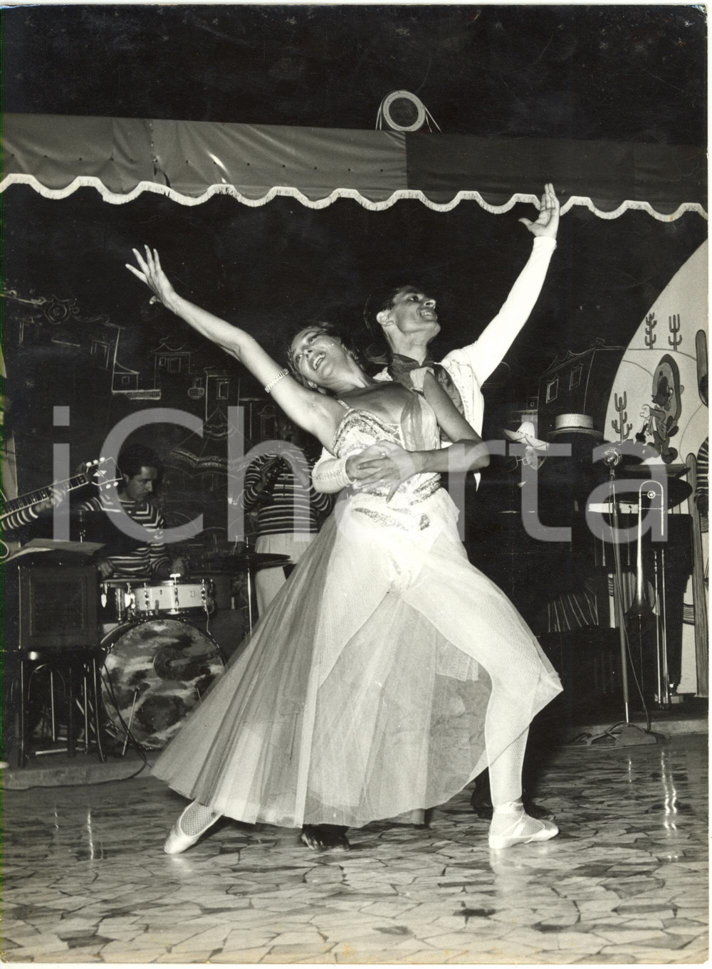 1957 ROMA BALLETTO Rancho Grande - Gillian HOBART ed Ennio SAMMARTINO *Foto