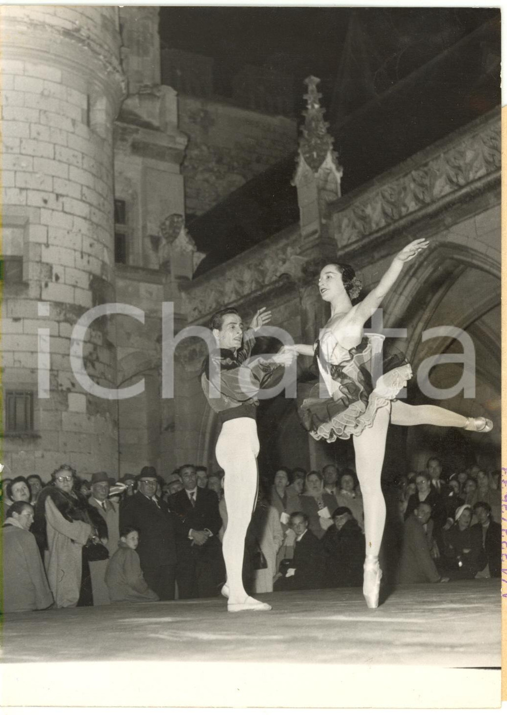 1953 CHÂTEAU D'AMBOISE - Spectacle du BALLET DE L'OPÉRA national de Paris *Photo