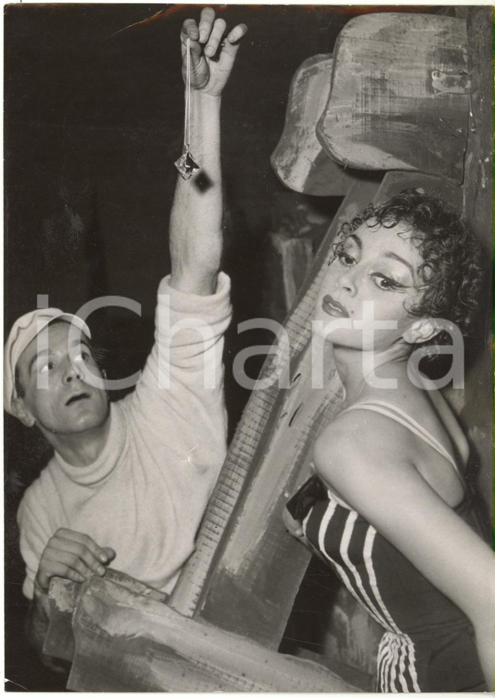 1953 PARIS La Croqueuse De Diamants - Roland PETIT et Liliane MONTEVECCHI *Photo