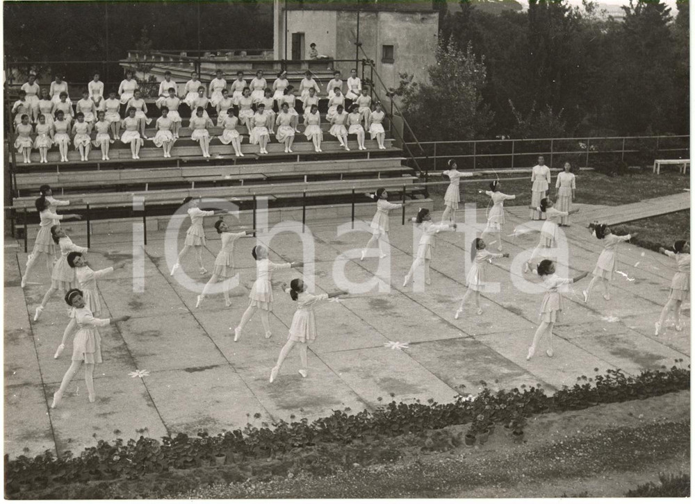1955 ROMA BALLETTO Saggio dell'Accademia nazionale di danza di Jia RUSKAJA *Foto