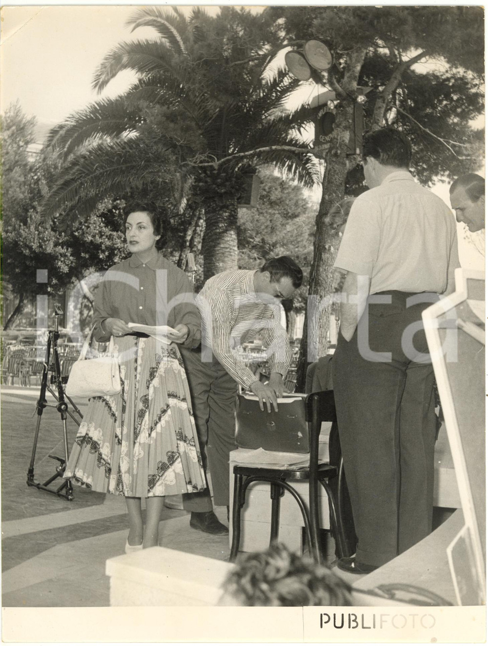 1954 GENOVA 1° Festival della Canzone Francese - Lia ORIGONI André CLAVEAU *Foto