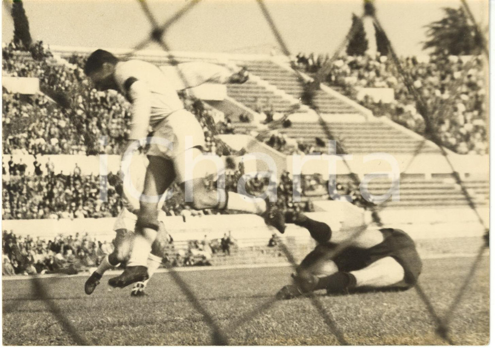 1959 ROMA Stadio Olimpico - ROMA vs GENOA - Giorgio GHEZZI para Alcides GHIGGIA
