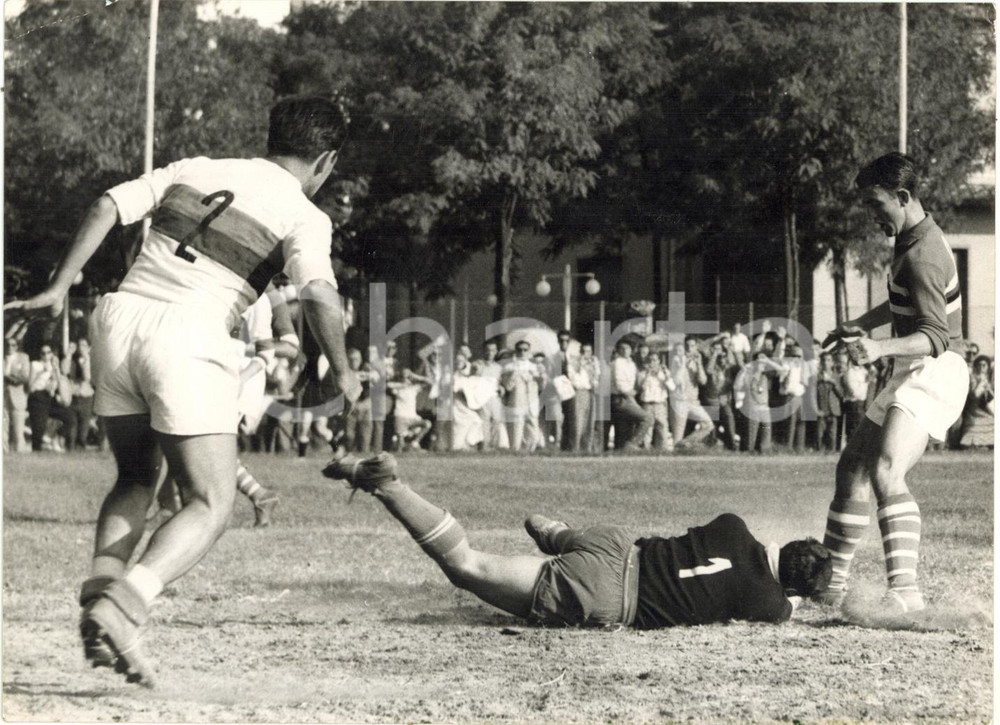 1957 ITALIA CALCIO - SAMPDORIA vs NOVESE 7-0 Amichevole precampionato *Foto