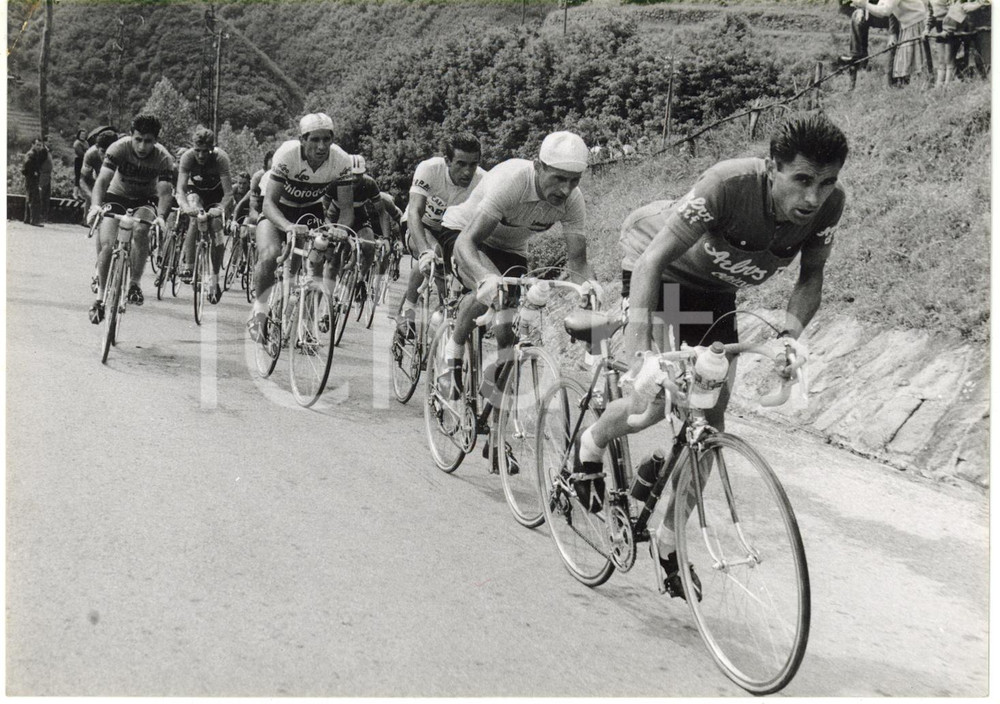 1956 GIRO D'ITALIA Tappa Grosseto-Livorno - Pietro GIUDICI e Pasquale FORNARA