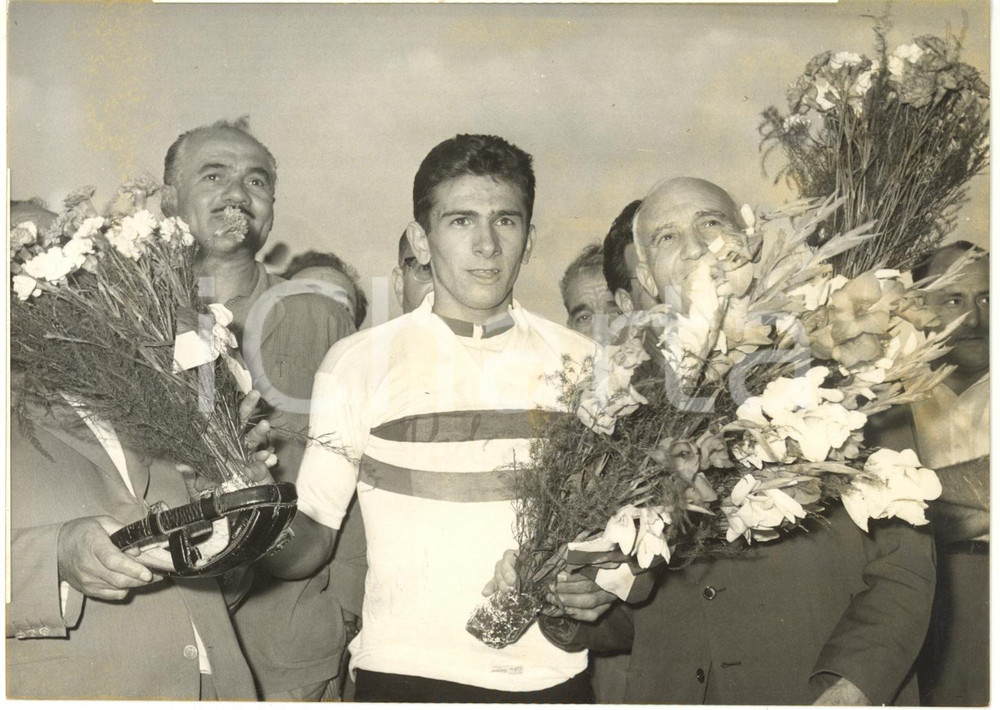 1957 CICLISMO - Giuseppe BEGHETTO vincitore campionato italiano allievi *Foto