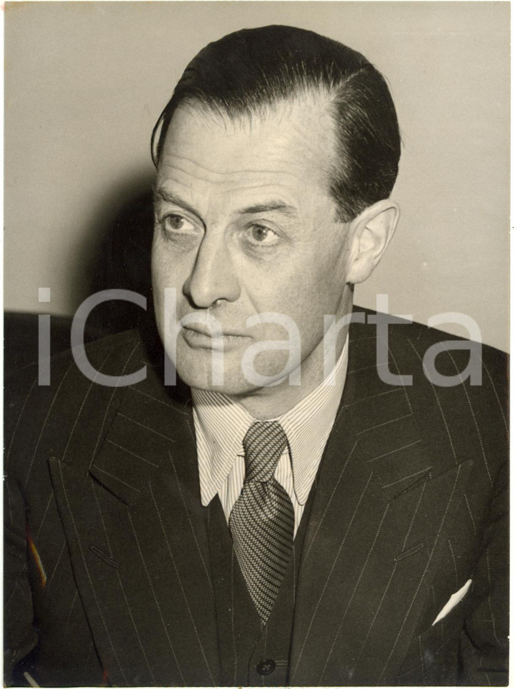 1957 LONDON Foreign Office - Roger ALLEN Britain's Ambassador to Greece *Photo