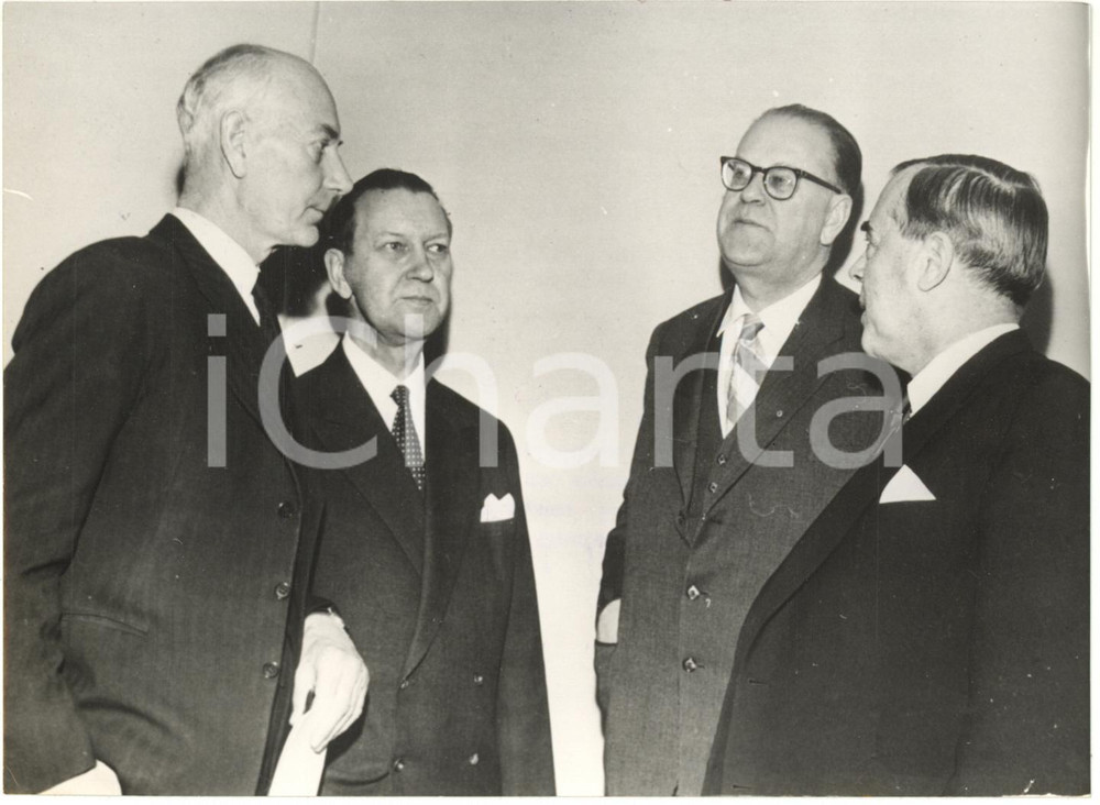 1959 OSLO (NORVEGIA) - Einar GERHARDSEN Hans Christian HANSEN Tage ERLANDER