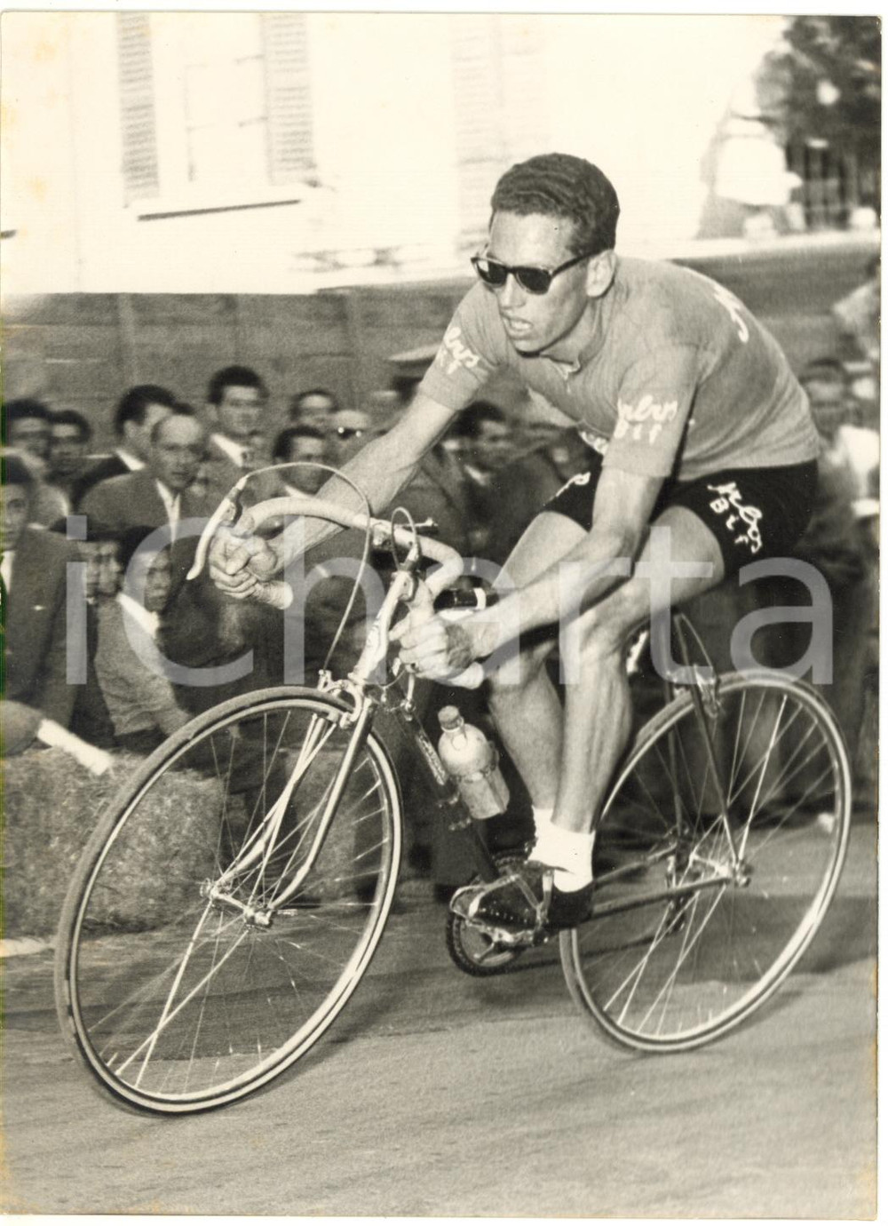1956 LEGNANO CICLISMO Coppa Bernocchi - Vasco MODENA durante la gara *Foto 13x18