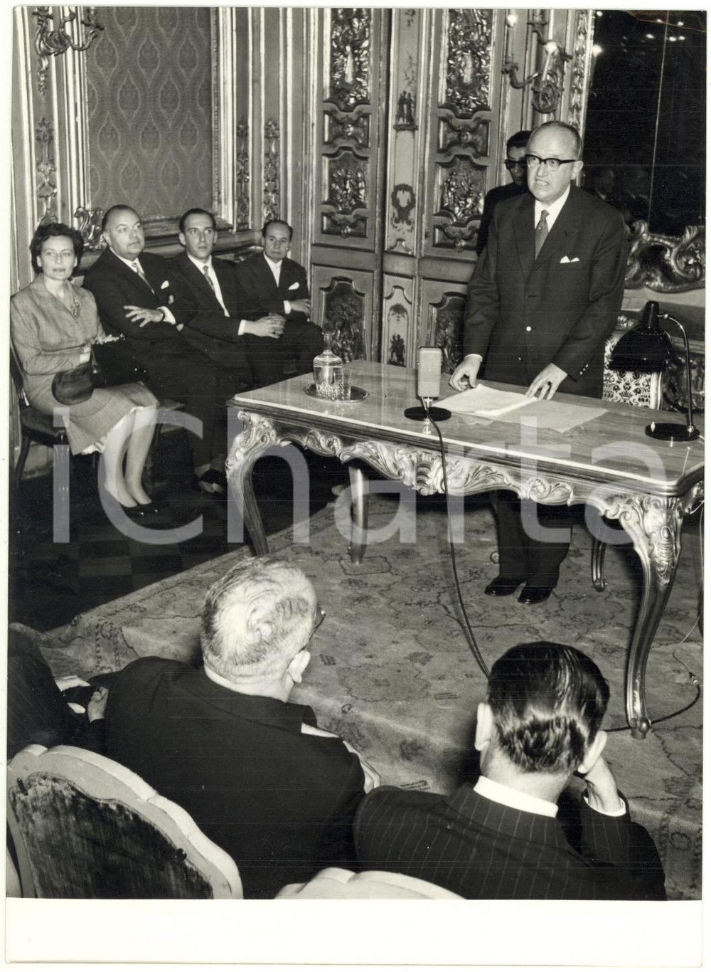 1958 MILANO I.S.P.I. Discorso di Walter HALLSTEIN Presidente Commissione europea