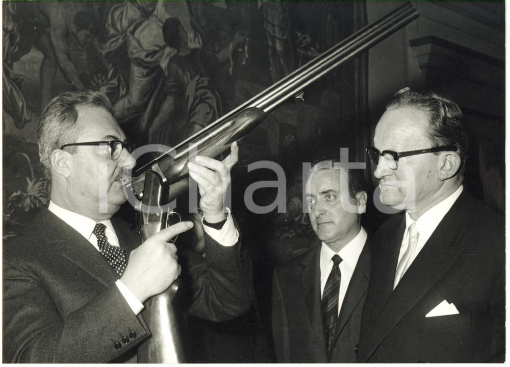 1968 MILANO Circolo della Stampa - Ambasciatore Vladimir LUDVIK e Conte BOSELLI