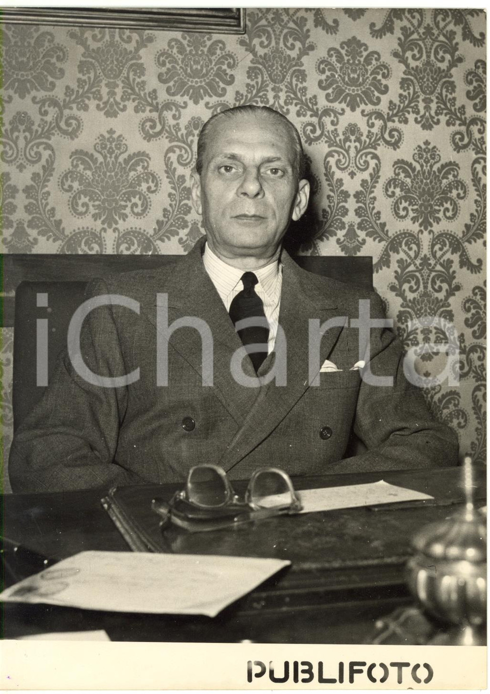 1954 ROMA - Vittorio ZOPPI nuovo ambasciatore italiano a Londra - Ritratto *Foto