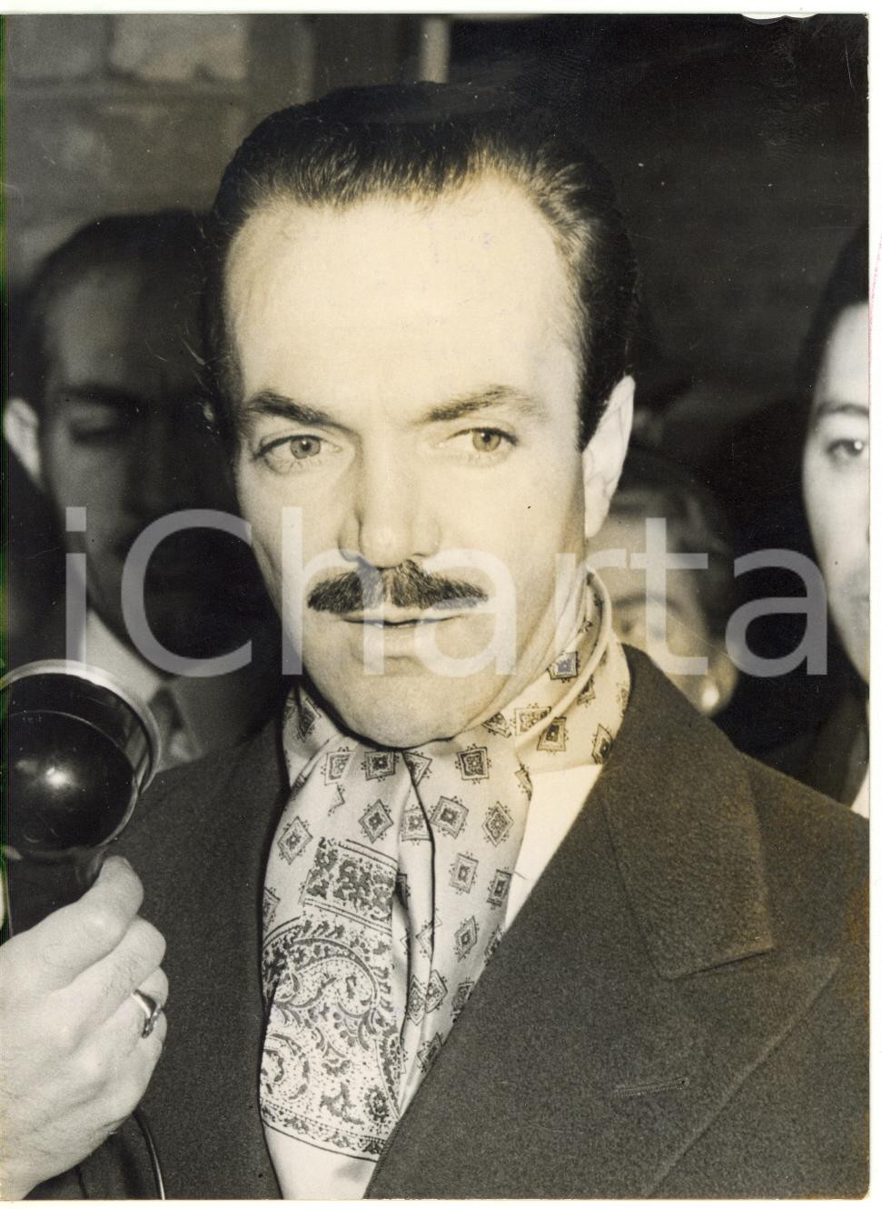 1954 LONDON - Amir AFSHAR-GHASSEMLOU Persian diplomatic representative *Photo