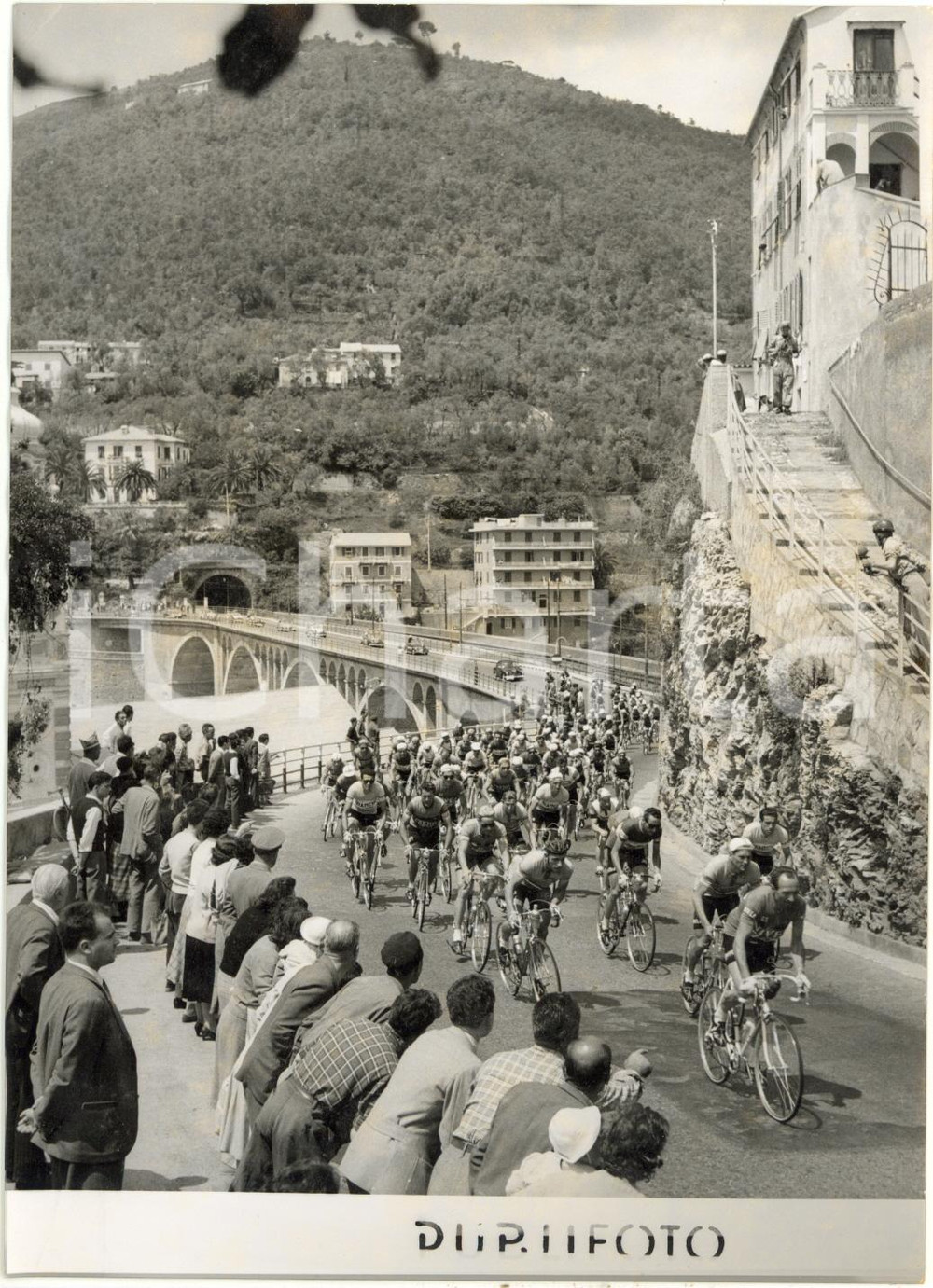 1955 GENOVA NERVI - GIRO D'ITALIA - Partenza settima tappa Genova-Viareggio