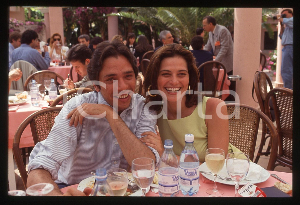 35mm vintage slide* 1995ca COSTUME Simona VENTURA Ritratto conduttrice (10)