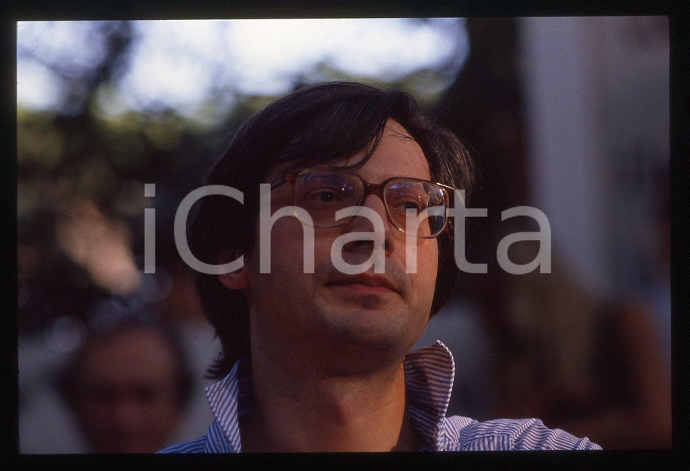 35mm vintage slide*1995ca COSTUME Vittorio SGARBI Ritratto del critico d'arte 78