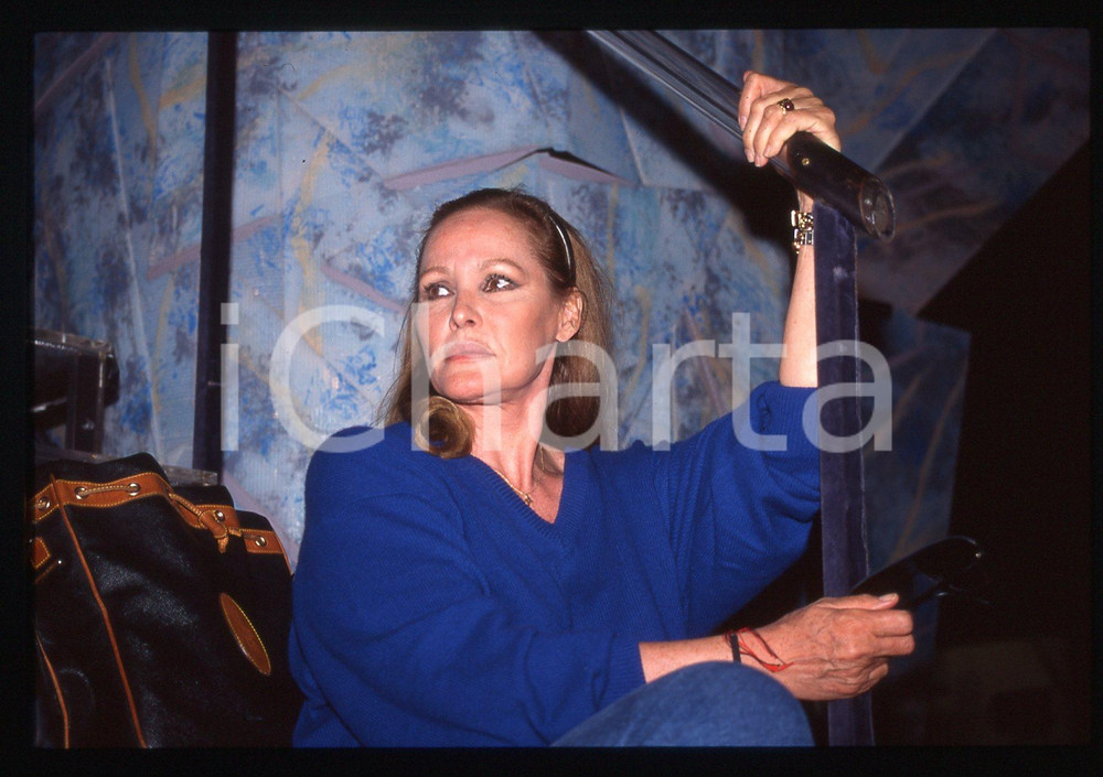 35mm vintage slide*1995 MONTECARLO - WMA Ursula ANDRESS Ritratto attrice 2