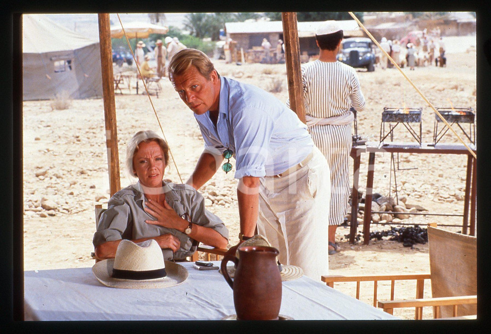 35mm vintage slide* 1988 APPOINTMENT WITH DEATH Hayley MILLS e David SOUL 