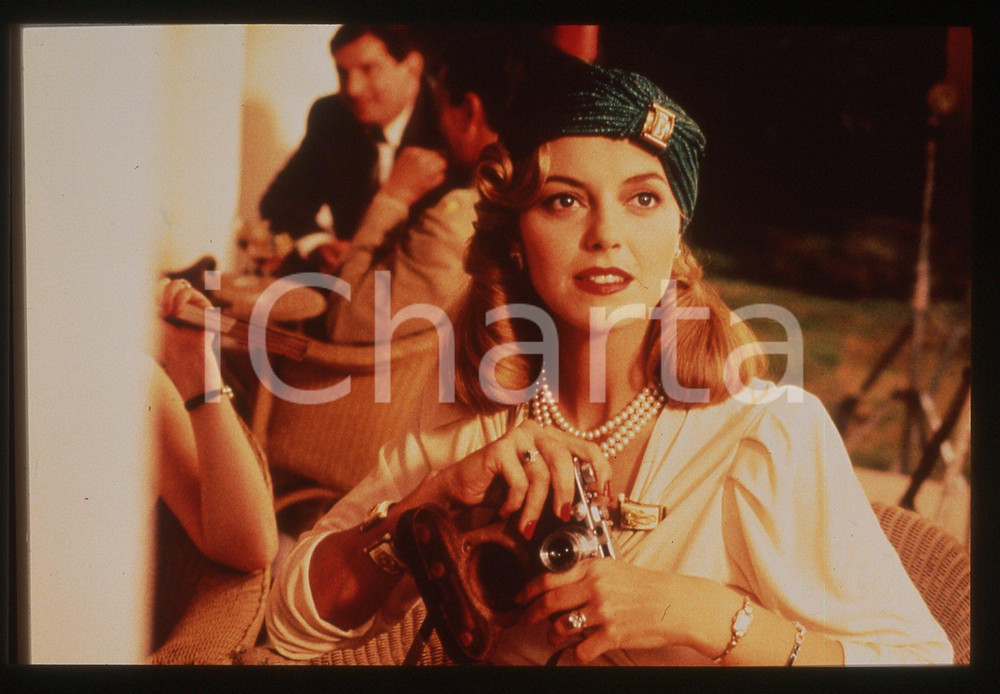 35mm vintage slide* 1987 WHITE MISCHIEF Greta SCACCHI in una scena del film 1