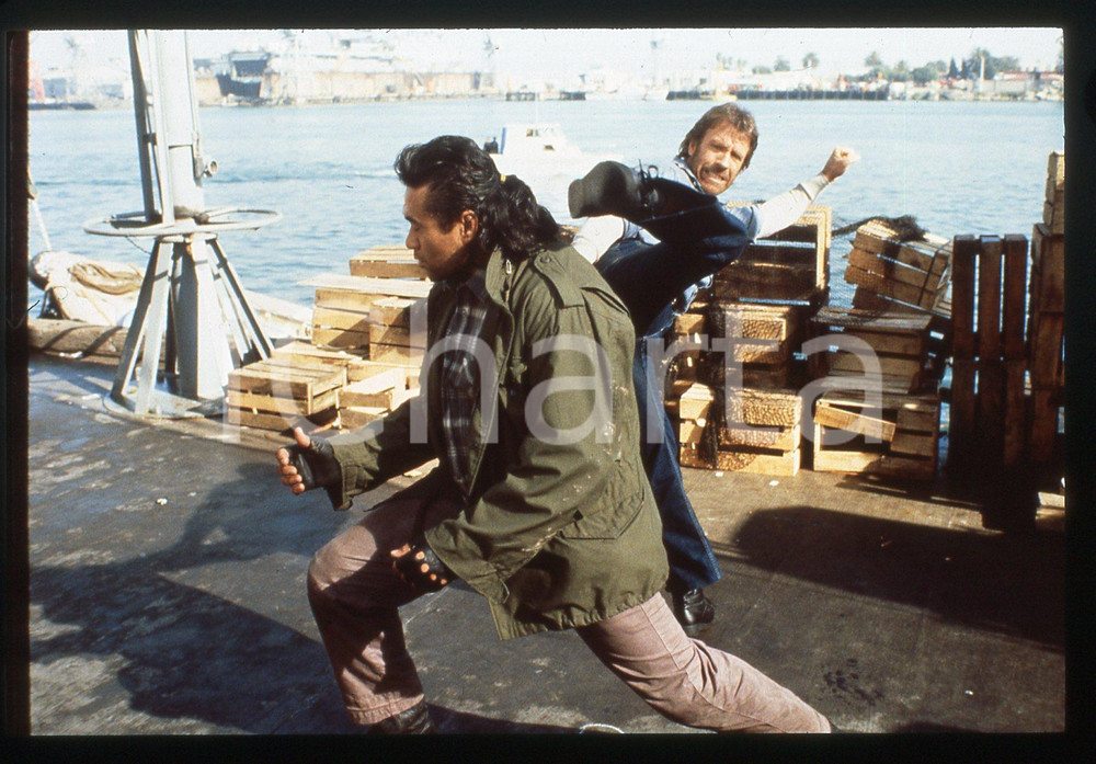 35mm vintage slide* 1988 HERO AND THE TERROR Chuck NORRIS Branscombe RICHMOND