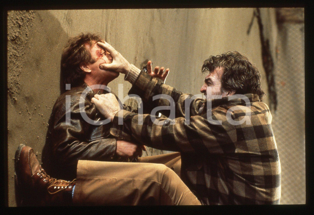 35mm vintage slide* 1988 HERO AND THE TERROR Chuck NORRIS e Jack O'HALLORAN 2