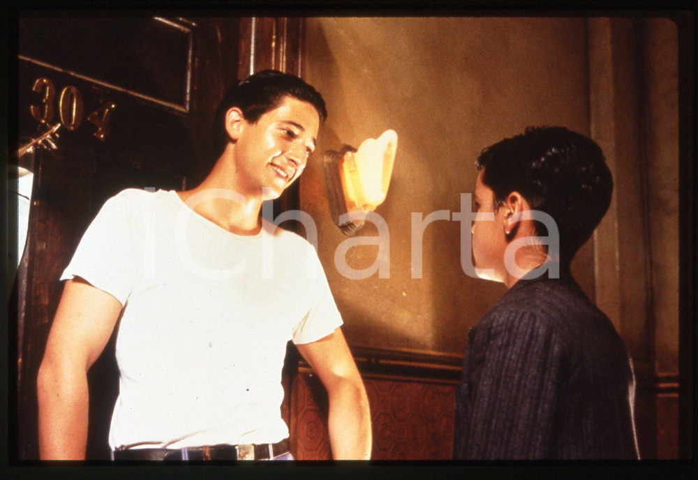 35mm vintage slide* 1993 KING OF THE HILL Adrien BRODY e Jesse BRADFORD nel film
