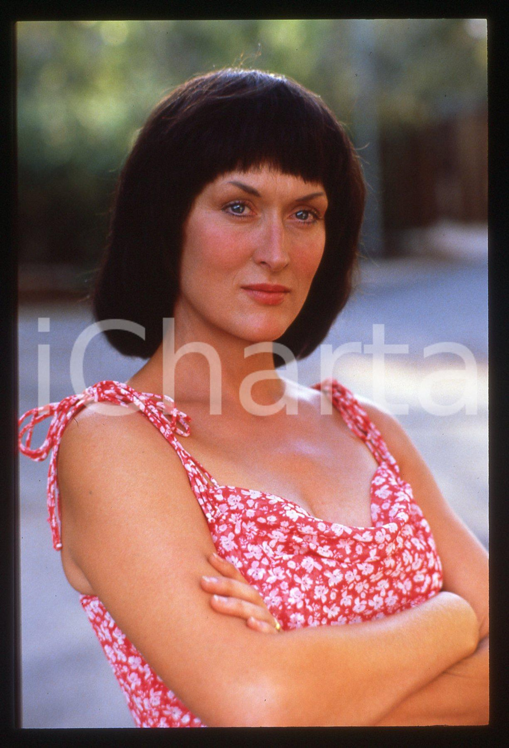35mm vintage slide* 1988 EVIL ANGELS Meryl STREEP in una scena del film 3