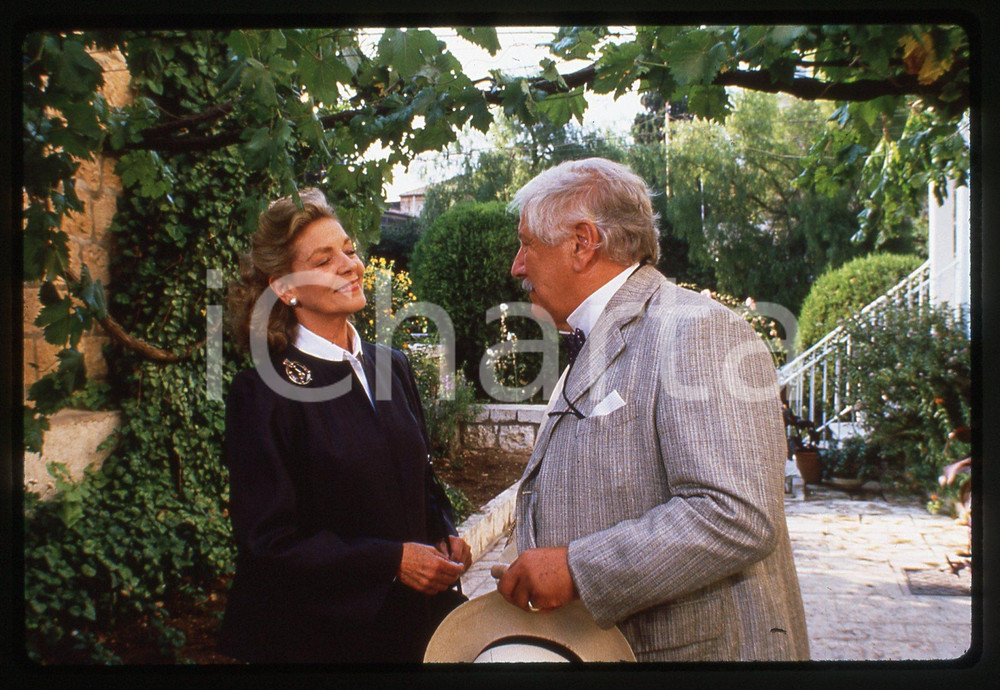 35mm vintage slide* 1988 APPOINTMENT WITH DEATH Lauren BACALL Peter USTINOV 1