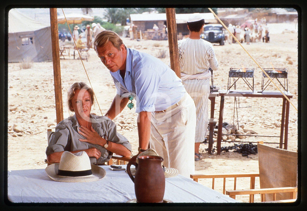 35mm vintage slide* 1988 APPOINTMENT WITH DEATH Hayley MILLS e David SOUL (1)