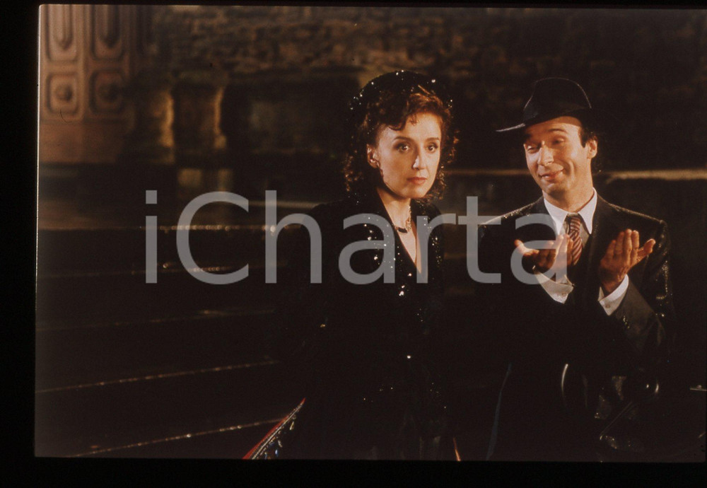35mm vintage slide* 1997 LA VITA E' BELLA Roberto BENIGNI e Nicoletta BRASCHI 1