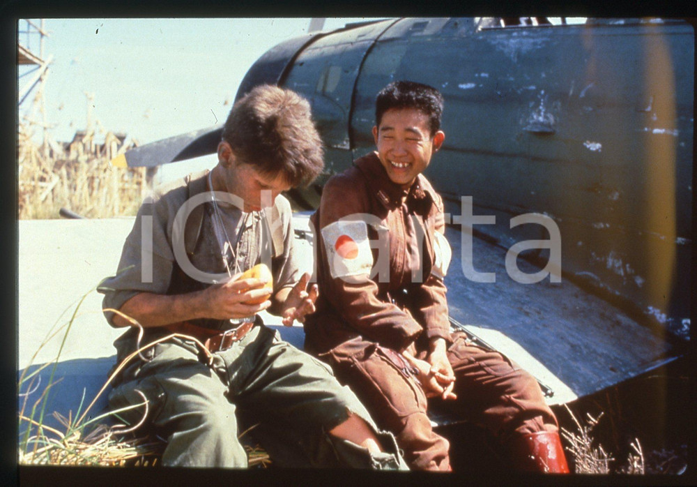 35mm vintage slide*1987 EMPIRE OF THE SUN Christian BALE e Takataro KATAOKA 