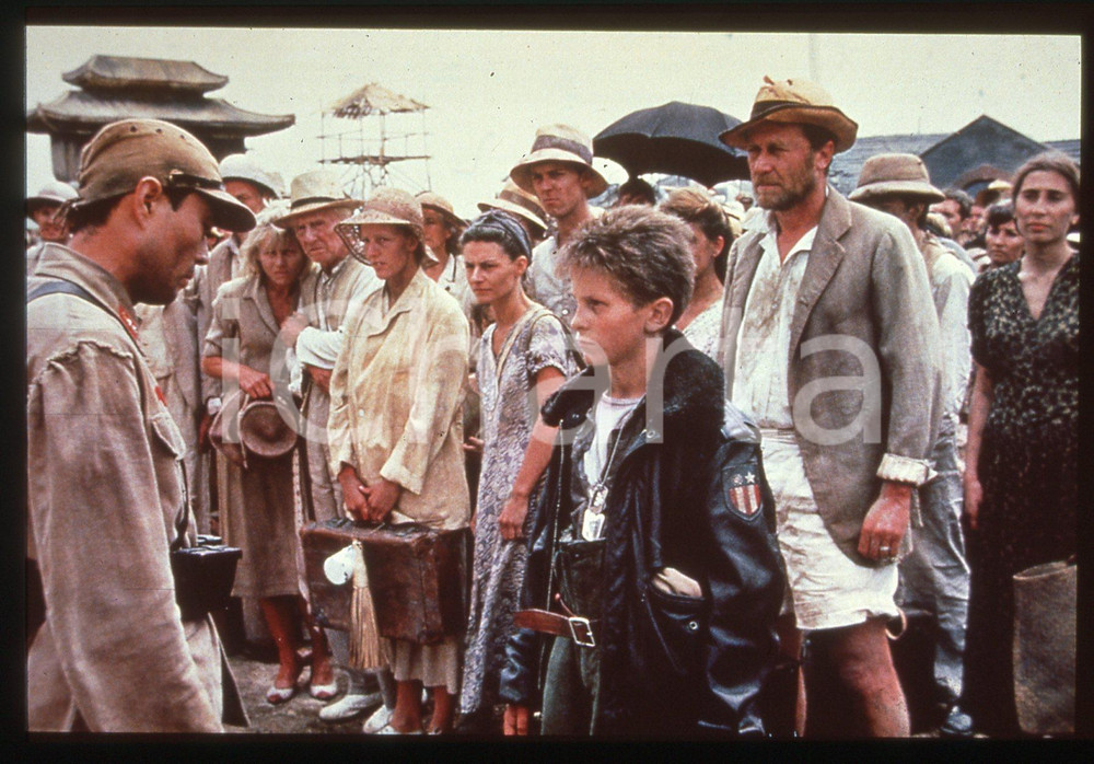 35mm vintage slide*1987 EMPIRE OF THE SUN Christian BALE e Guts ISHIMATSU