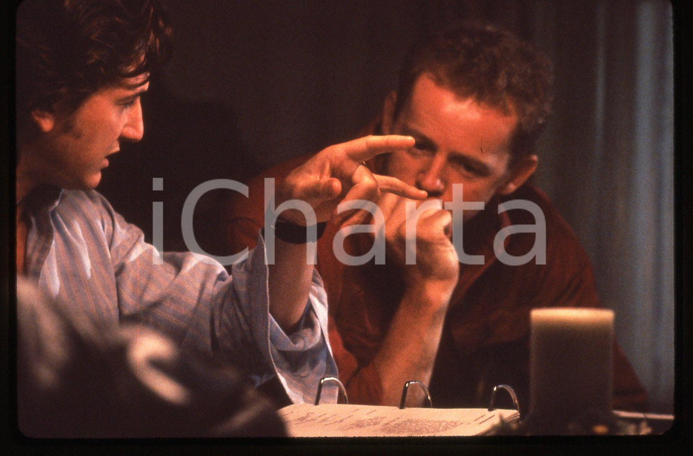 35mm vintage slide*1991 THE INDIAN RUNNER  Sean PENN David MORSE Scena del film