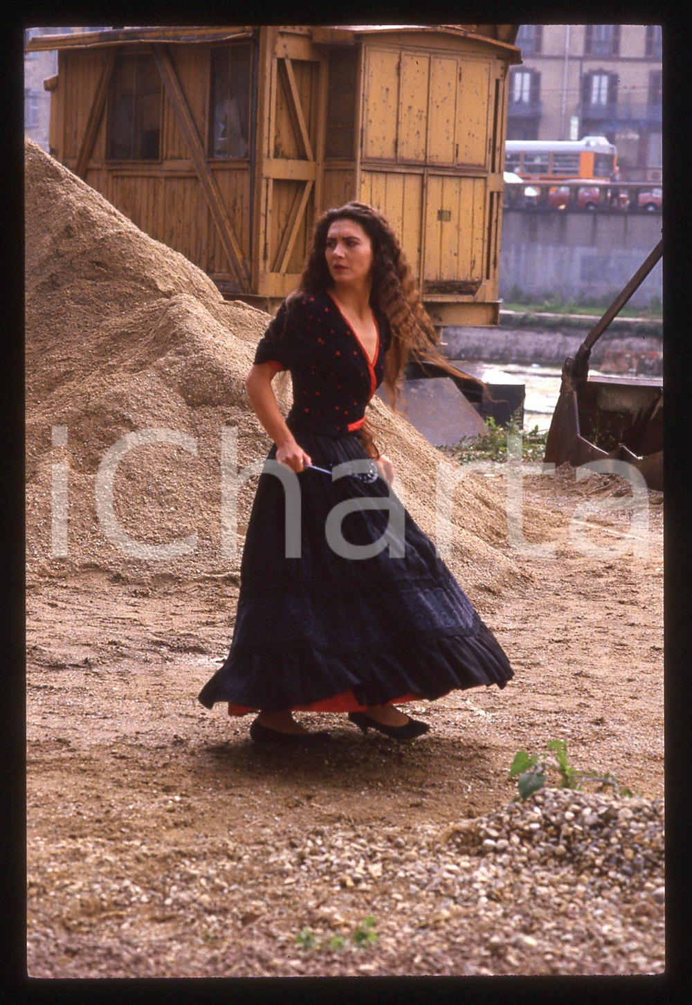 35mm vintage slide*1991 IL COMMISSARIO CORSO - NOTTE DI LUNA Rosa Di BRIGIDA (6)