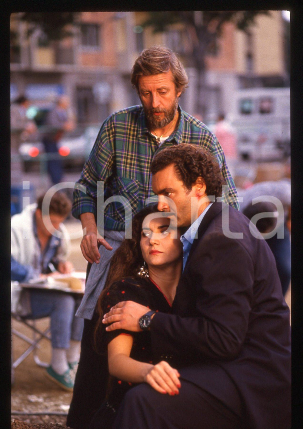 35mm vintage slide*1991 IL COMMISSARIO CORSO - NOTTE DI LUNA  Alberto SIRONI 