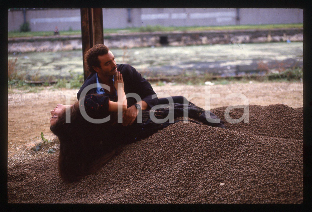 35mm vintage slide*1991 COMMISSARIO CORSO - NOTTE DI LUNA Diego ABATANTUONO 15