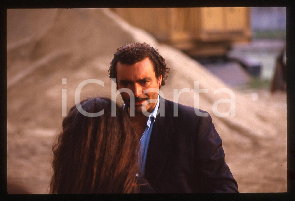 35mm vintage slide*1991 IL COMMISSARIO CORSO - NOTTE DI LUNA Diego ABATANTUONO 17