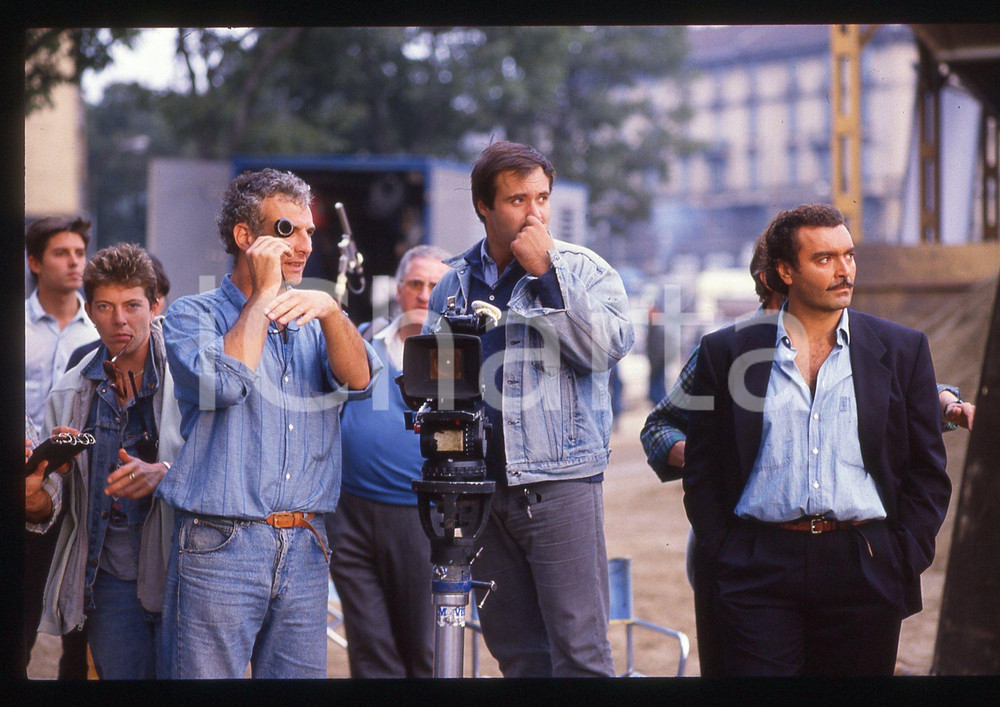 35mm vintage slide*1991 COMMISSARIO CORSO - NOTTE DI LUNA Diego ABATANTUONO 18