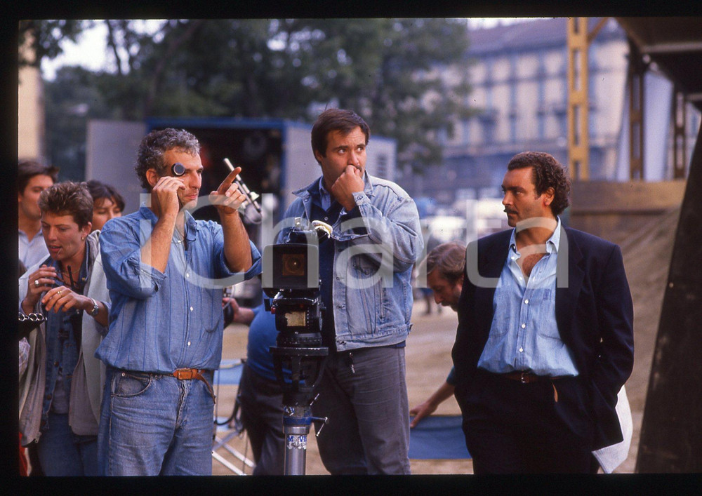 35mm vintage slide*1991 COMMISSARIO CORSO - NOTTE DI LUNA Diego ABATANTUONO 19