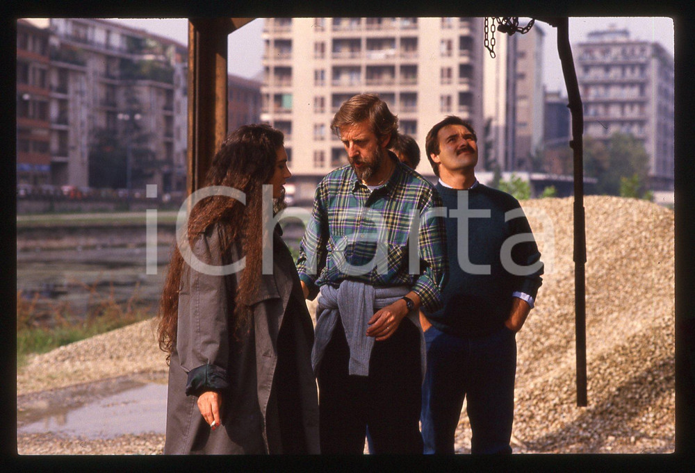 35mm vintage slide*1991 IL COMMISSARIO CORSO Rosa DI BRIGIDA Alberto SIRONI (3)