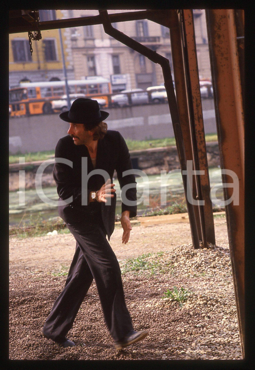 35mm vintage slide*1991 IL COMMISSARIO CORSO Nicola Di PINTO nel film 14