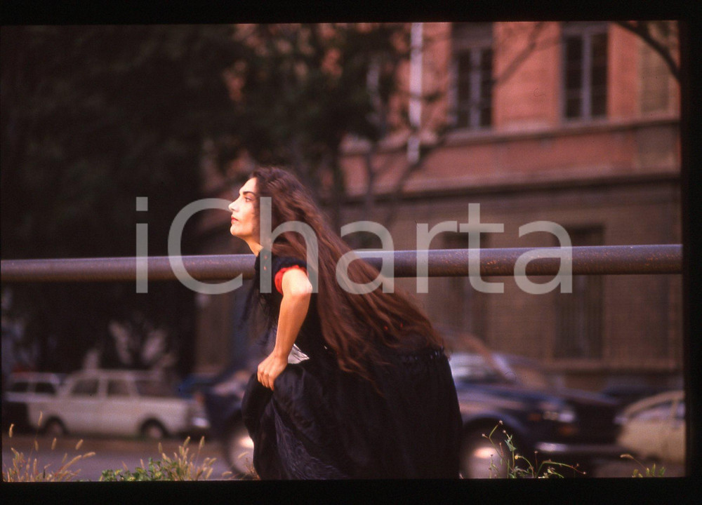 35mm vintage slide*1991 IL COMMISSARIO CORSO - NOTTE DI LUNA Rosa Di BRIGIDA 28