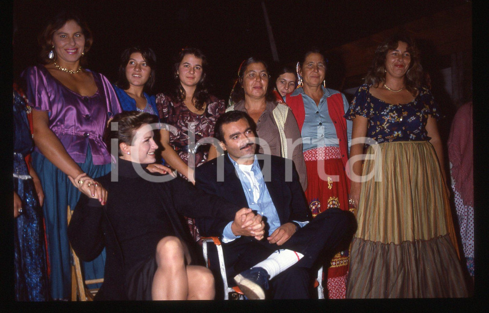 35mm vintage slide*1991 IL COMMISSARIO CORSO Diego ABATANTUONO Maddalena CRIPPA 4