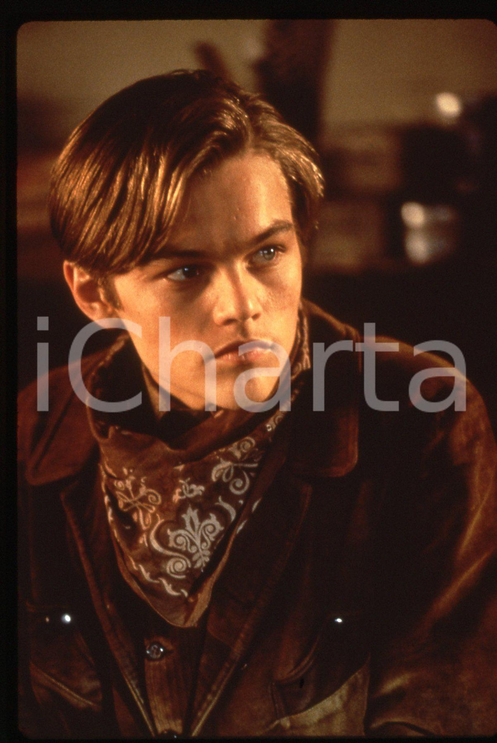 35mm vintage slide*1995 THE QUICK AND THE DEAD Leonardo DiCAPRIO Ritratto 