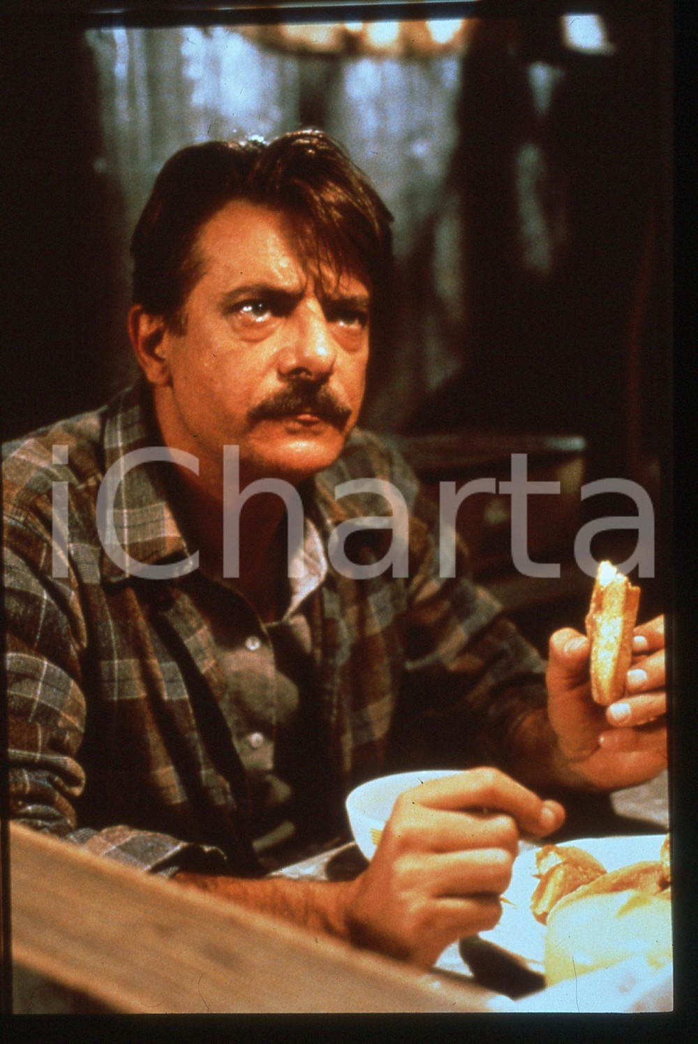 35mm vintage slide*1990 LA FAMIGLIA BUONANOTTE Giancarlo GIANNINI Scena del film