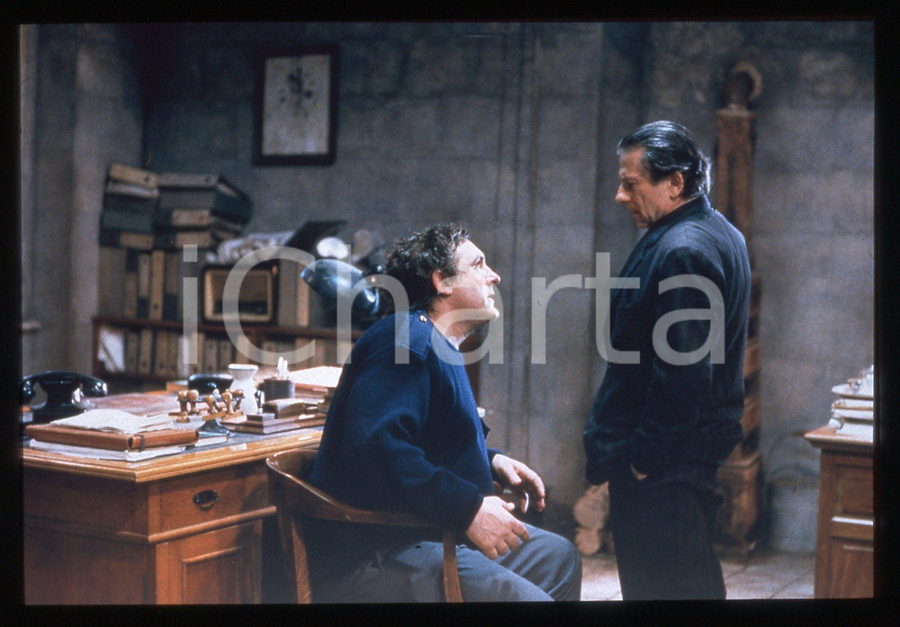 35mm vintage slide*1994 UNA PURA FORMALITÀ Gérard DEPARDIEU Roman POLANSKI (2)