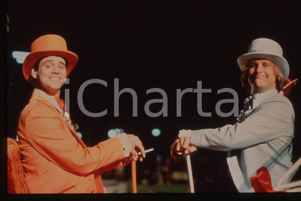 35mm vintage slide* 1994 DUMB AND DUMBER Jim CARREY Jeff DANIELS Ritratto