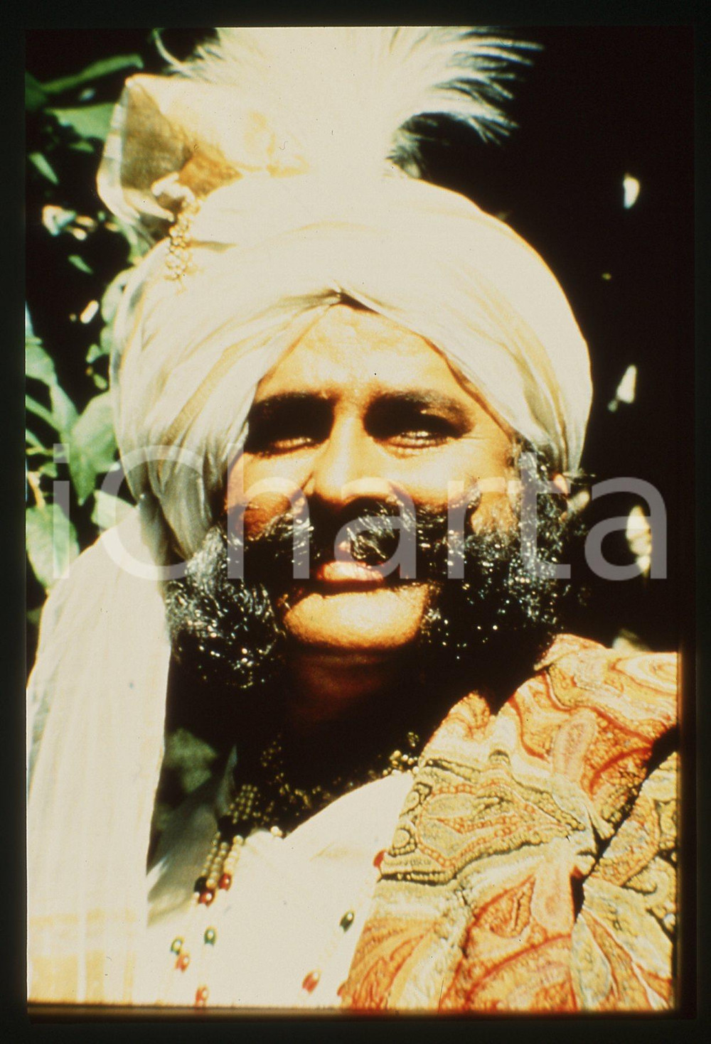 35mm vintage slide* 1988 THE DECEIVERS Salim GHOUSE Ritratto dell'attore