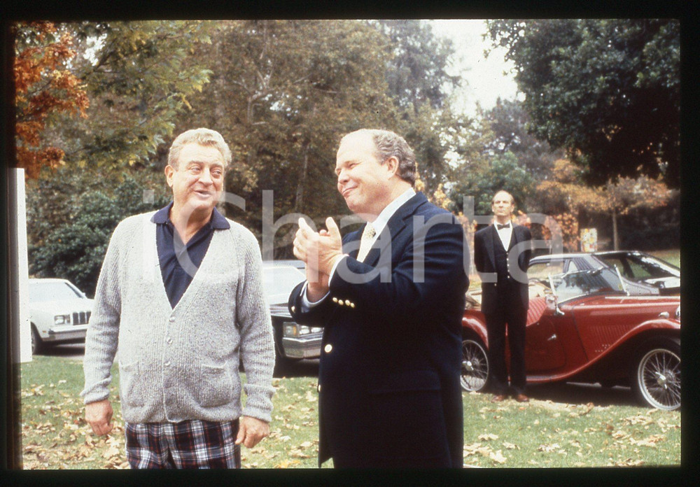 35mm vintage slide* 1986 BACK TO SCHOOL Rodney DANGERFIELD Ned BEATTY nel film