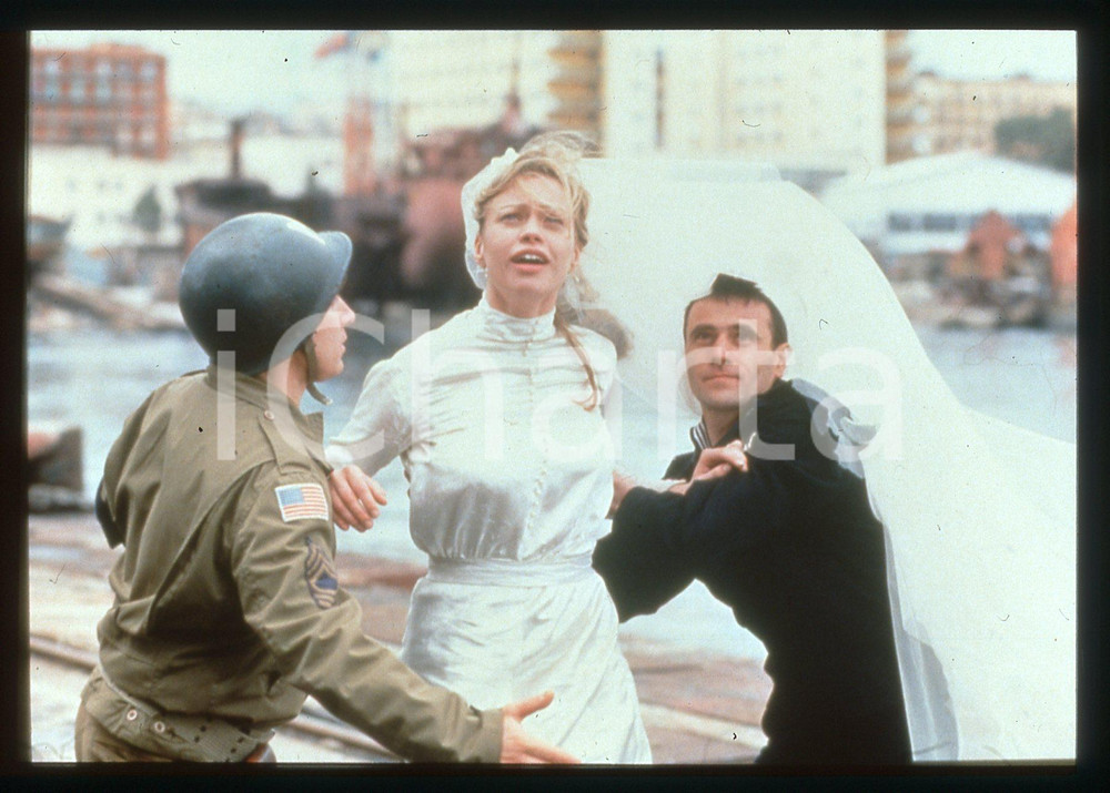 35mm vintage slide* 1997 LES HERITIERS Anna FALCHI in una scena del film